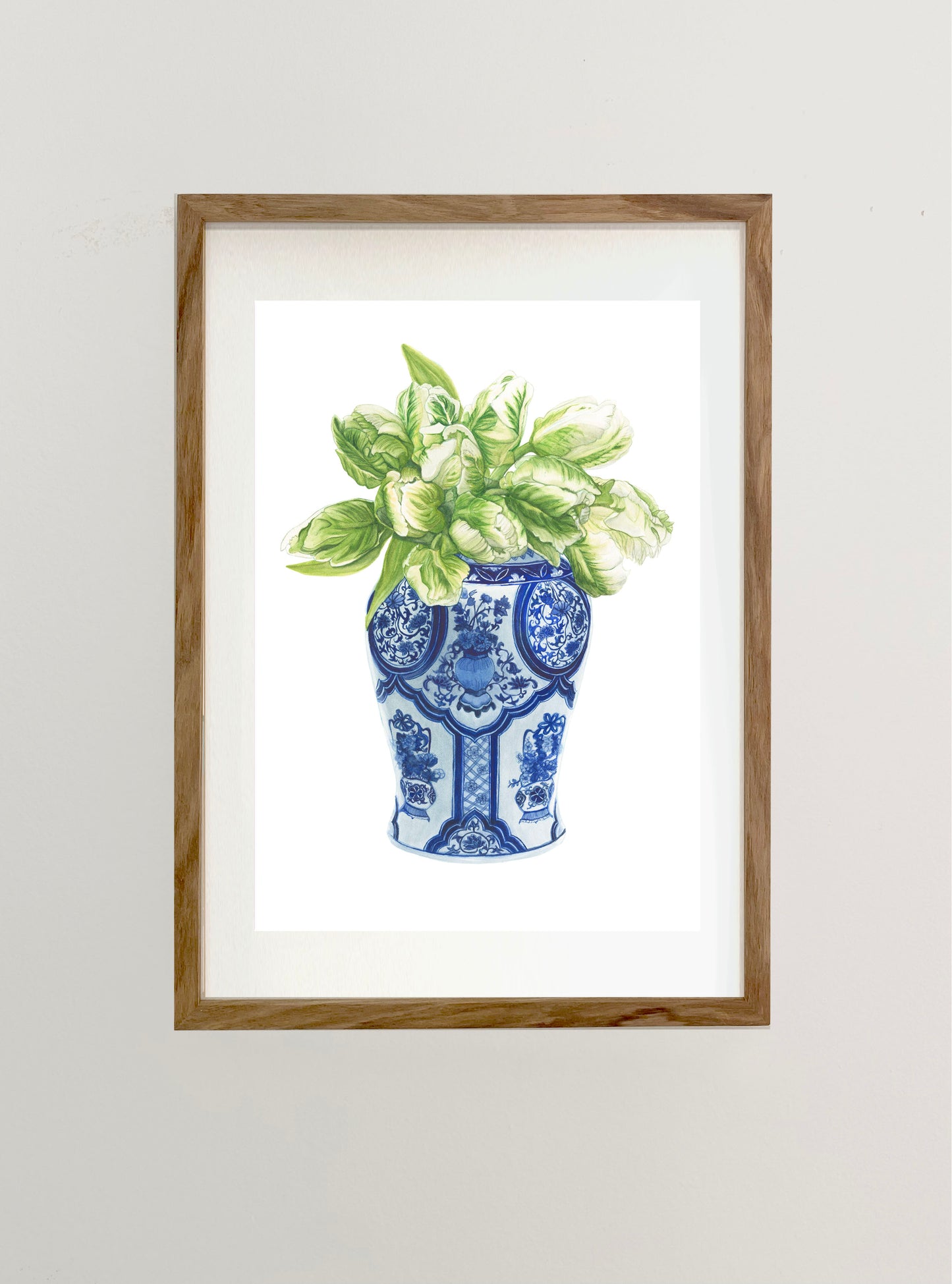 Parrot Tulip Ginger Jar