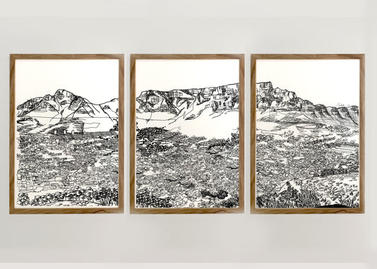 Table Mountain Triptych
