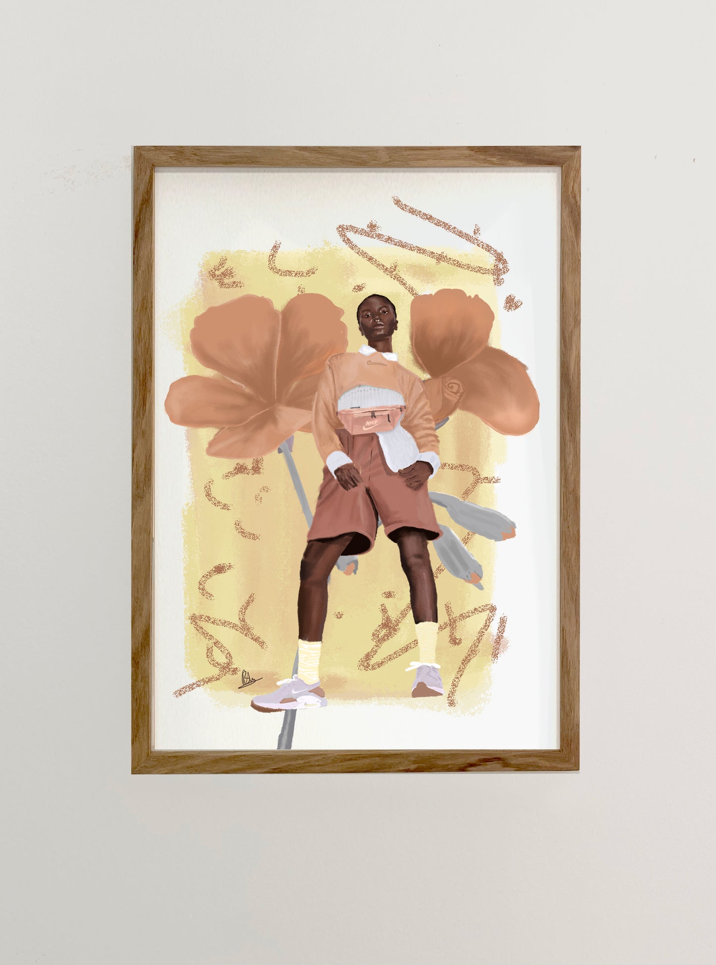 Houtcy Peach Pastelo