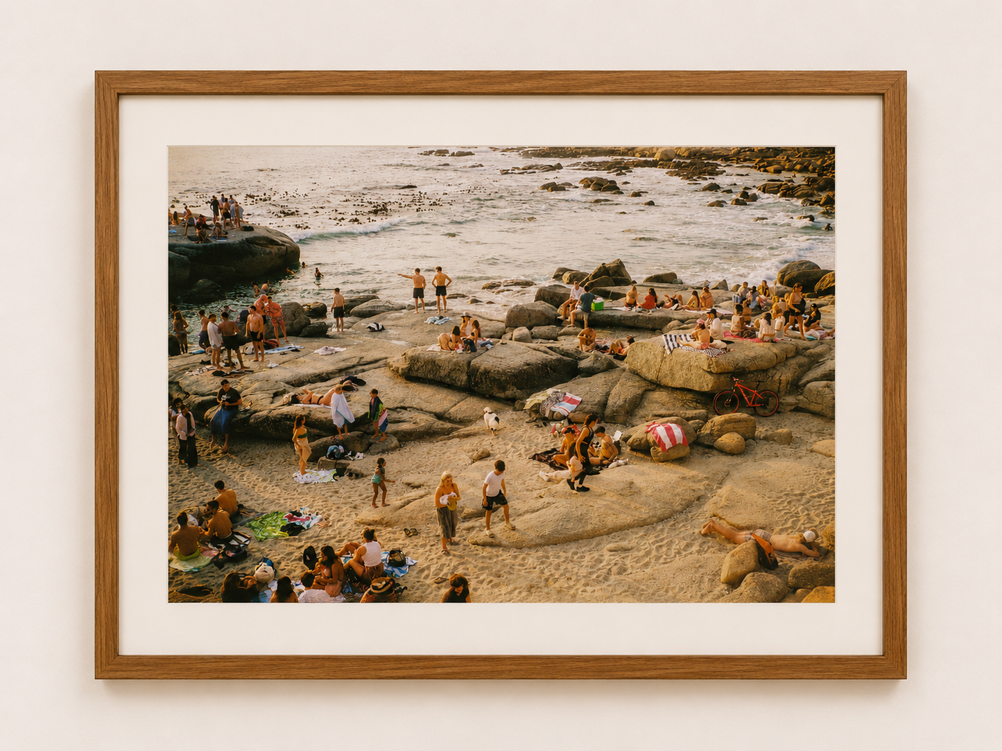 Beachgoers