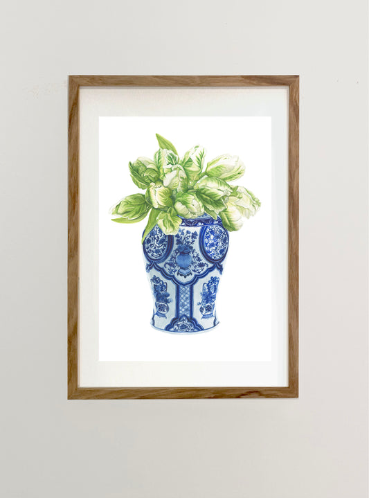 Parrot Tulip Ginger Jar